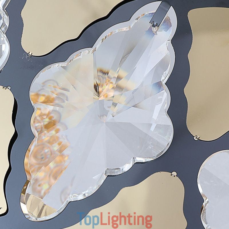 Crystal Pendant Light Modern Lacy Ceiling Light Fixtures