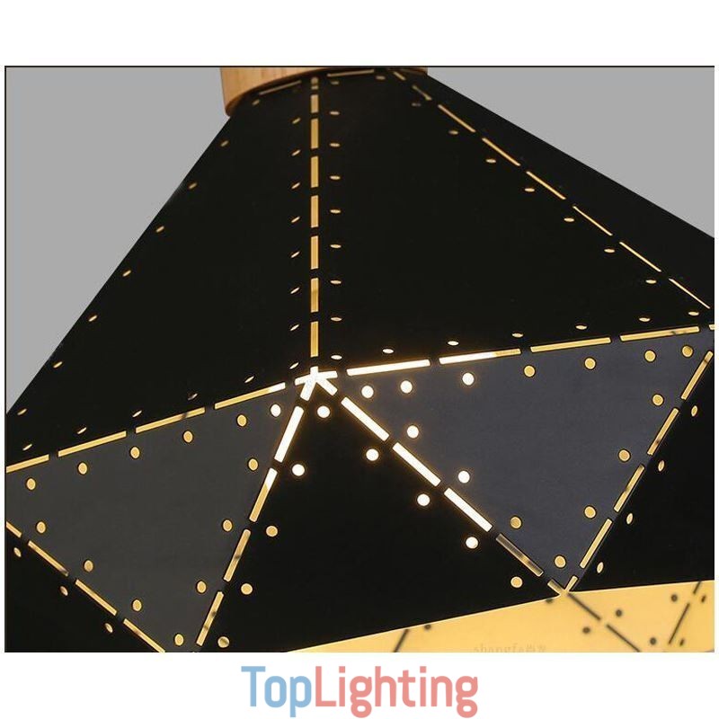 Industrial Retro Vintage Hanging Light Hollow Lampshade