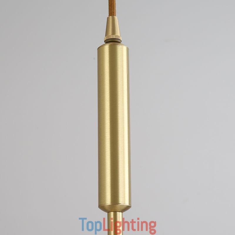 Modern Simple Pendant Light Brass Ceiling Light