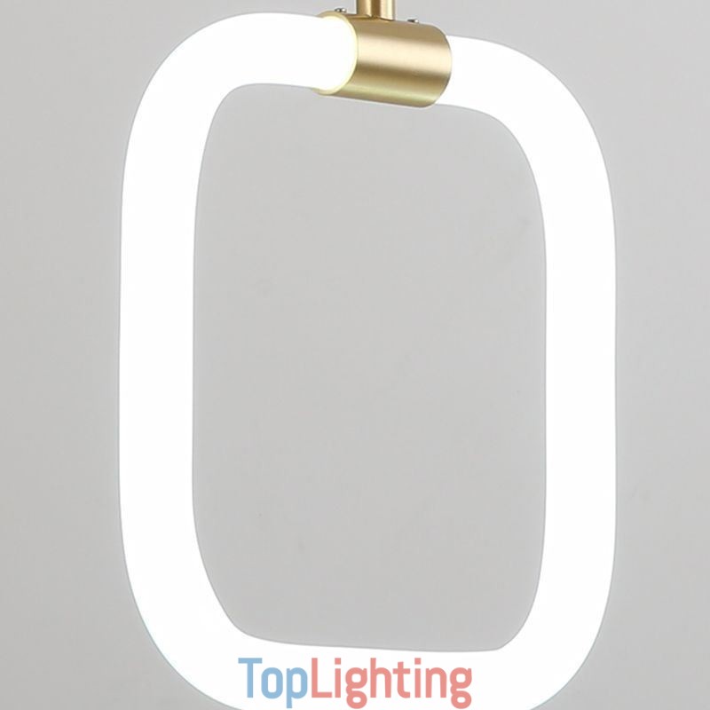 Modern Simple Pendant Light Brass Ceiling Light