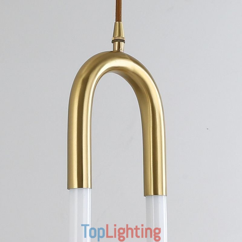 Modern Simple Pendant Light Brass Ceiling Light