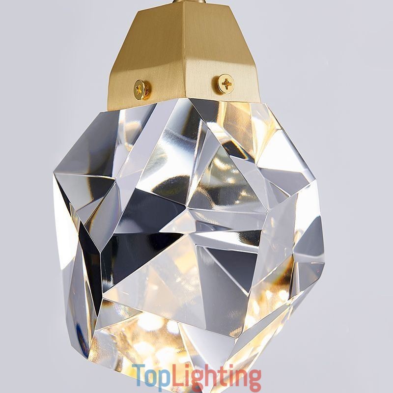 Mini Simple Crystal Ball Light Hanging Light Ceiling Light