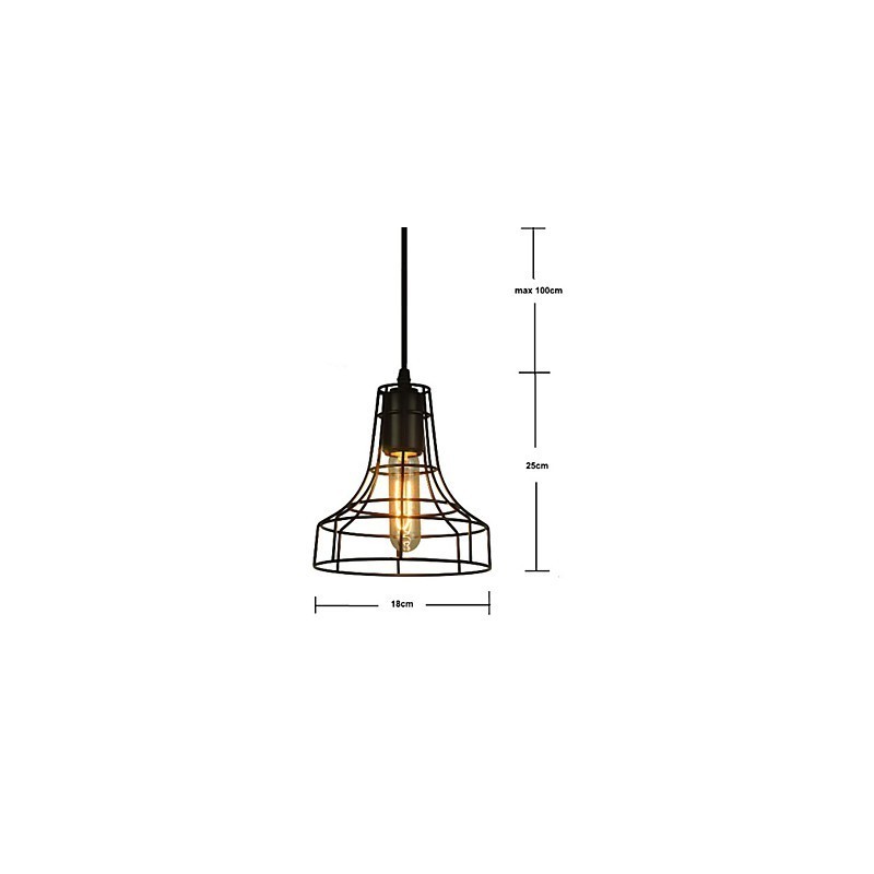 Europe Style Vintage Chandelier for Black Pendant Light