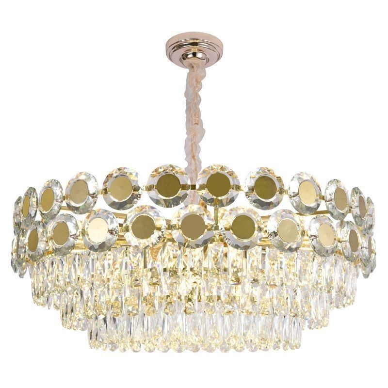Modern Crystal Pendant Light Ceiling Lighting Fixture