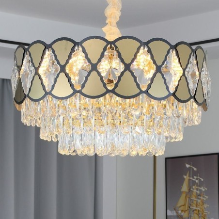 Crystal Pendant Light Modern Lacy Ceiling Light Fixtures Crystal Pendant Light Modern Lacy Ceiling Light Fixtures