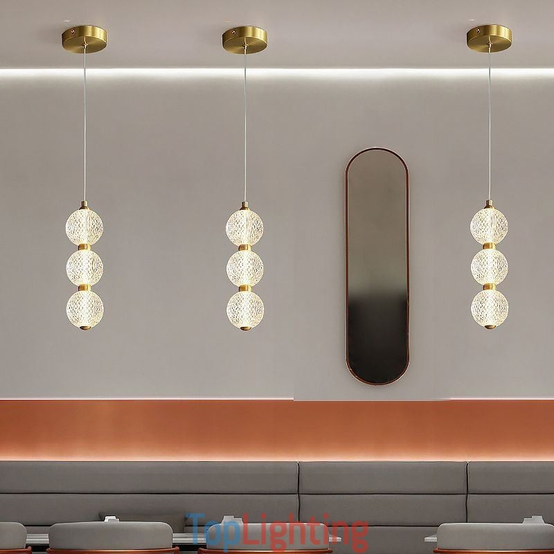 Pendant Light Acrylic Beaded Decorative Lighting