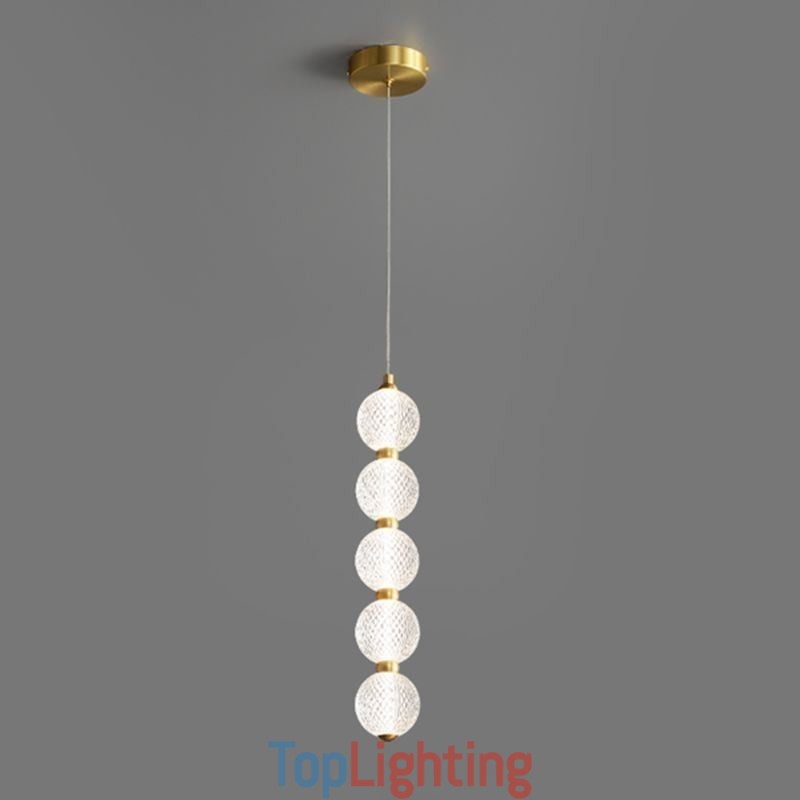 Pendant Light Acrylic Beaded Decorative Lighting
