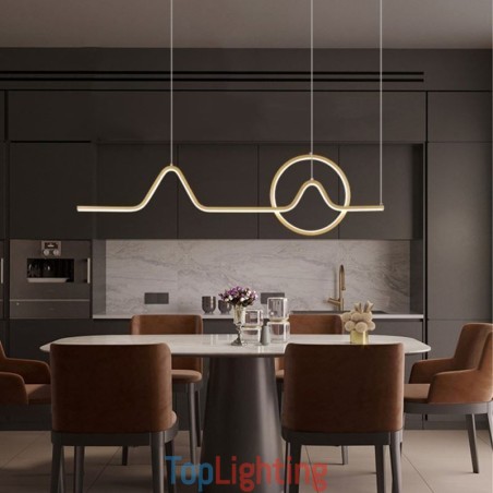 Pendant Light Minimalist Decorative Light Fixture 52W Pendant Light Minimalist Decorative Light Fixture 52W