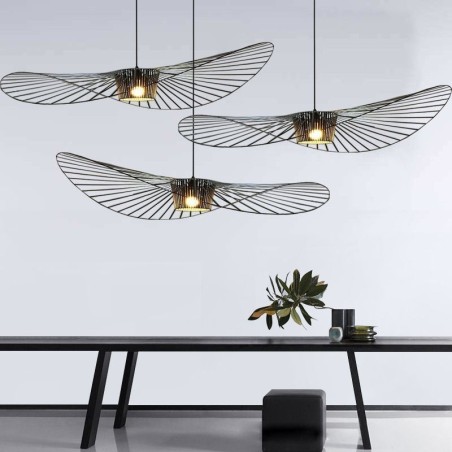 Iron Pendant Light Straw Hat Lamp 1 Light Iron Pendant Light Straw Hat Lamp 1 Light