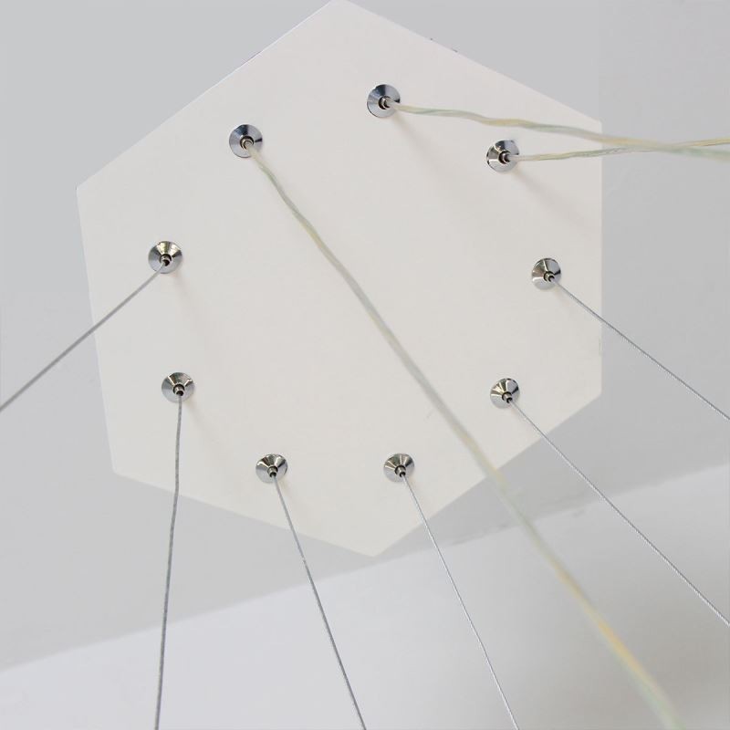 Modern Hexagonal Hanging Light Pendant Light