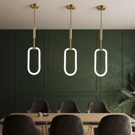 Modern Simple Pendant Light Brass Ceiling Light Modern Simple Pendant Light Brass Ceiling Light
