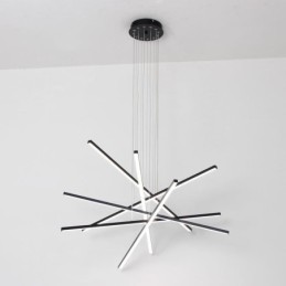 Linear Suspension Pendant Light Decorative Light Fixture