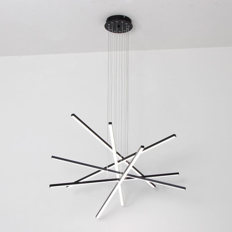 Linear Suspension Pendant Light Decorative Light Fixture