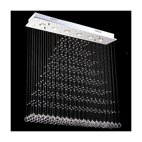 Rectangle Crystal Pendant Light Ceiling Chandelier Lighting Lamps Fixtures Rectangle Crystal Pendant Light Ceiling Chandelier Lighting Lamps Fixtures