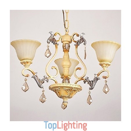 Traditional Classic Crystal Painting Chandelier Traditional Classic Crystal Painting Chandelier