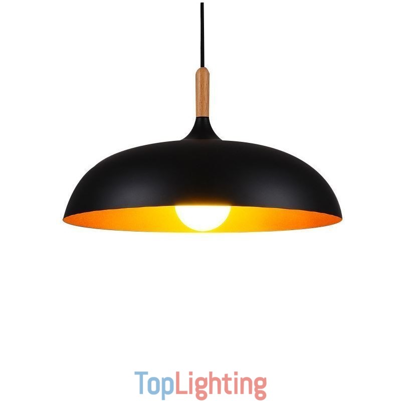 Modern Pendant Light Minimalist Decorative Light Fixture Black White