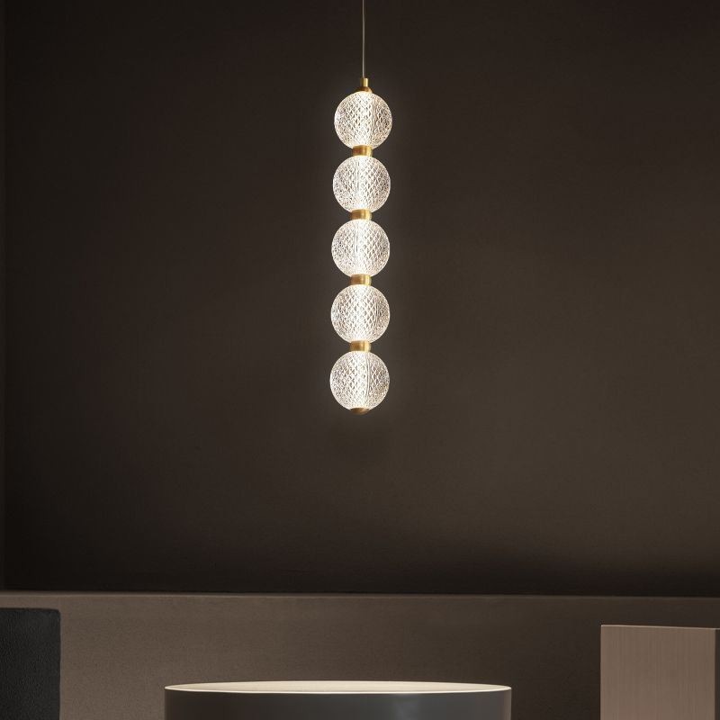 Pendant Light Acrylic Beaded Decorative Lighting