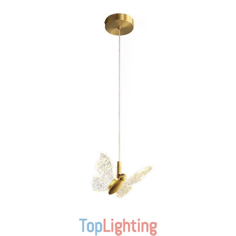 Pendant Light Acrylic Butterfly Ceiling Light Fixture