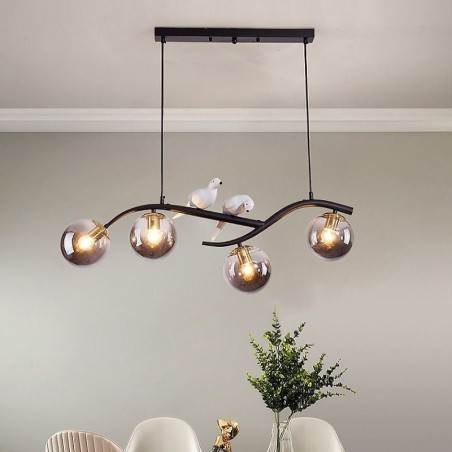 Modern Minimalist Branch Pendant Light 4 Lamp Decorative Light Modern Minimalist Branch Pendant Light 4 Lamp Decorative Light