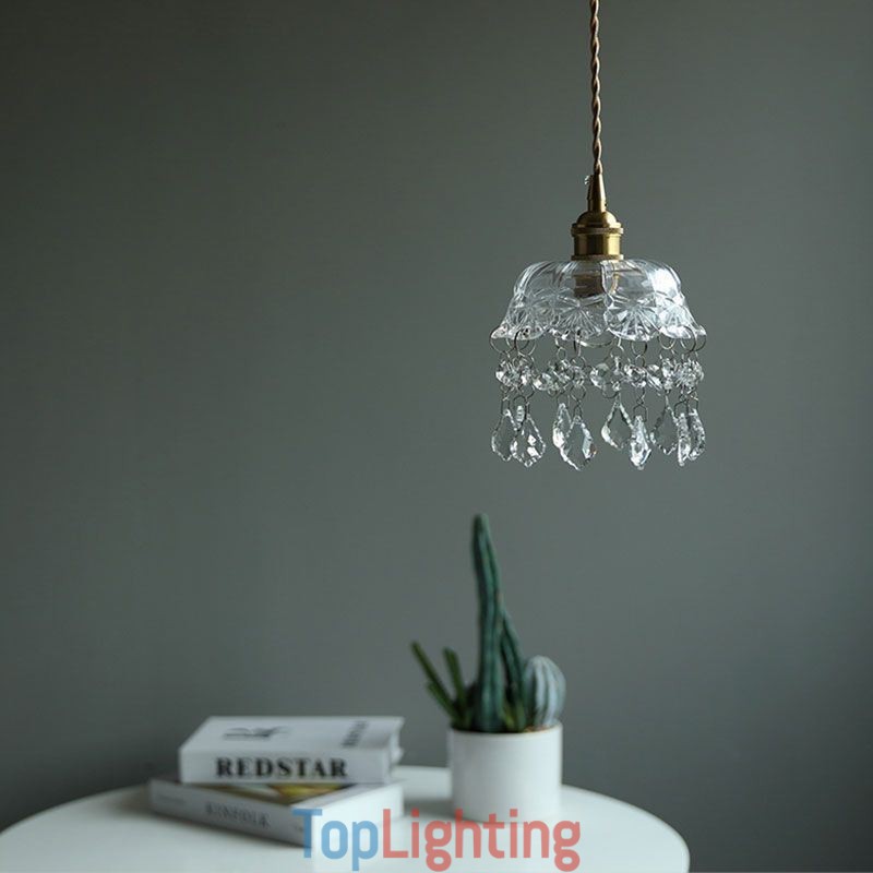 Elegant Glass Pendant Light Single Head Mini Pendant Light