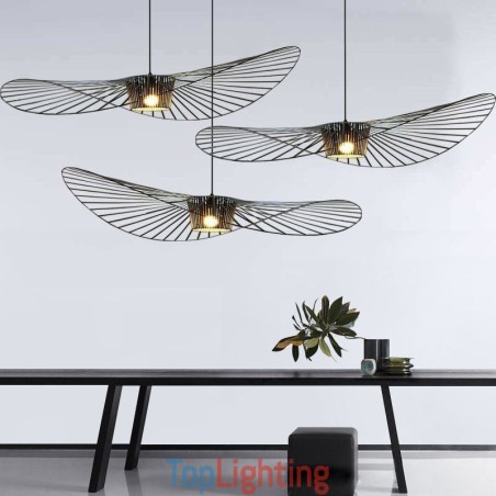 Iron Pendant Light Straw Hat Lamp 1 Light Iron Pendant Light Straw Hat Lamp 1 Light