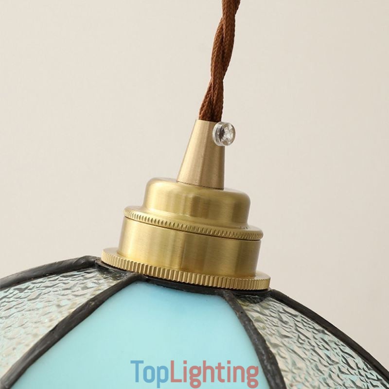 Minimalist Petal Glass Pendant Light Single Head Glass Pendant Lamp