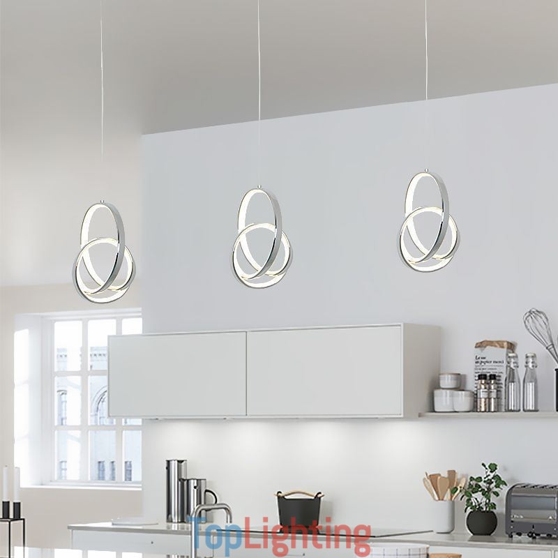 Pendant Light Irregular Ring Ceiling Light