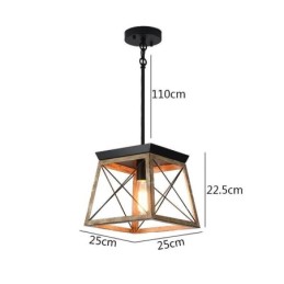Vintage Style Single Light Pendant Light