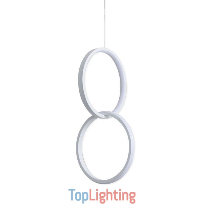 Mimimalist Double Ring Pendant Light