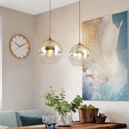 Creative Iron+Glass Globe Pendant Light Decorative Lighting Creative Iron+Glass Globe Pendant Light Decorative Lighting