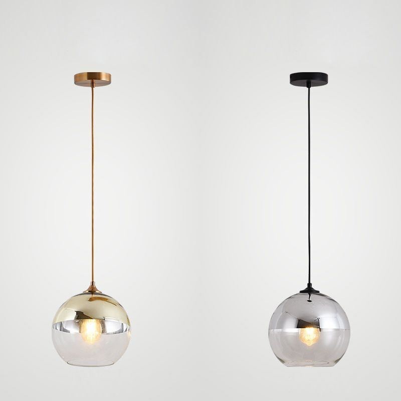 Creative Iron+Glass Globe Pendant Light Decorative Lighting