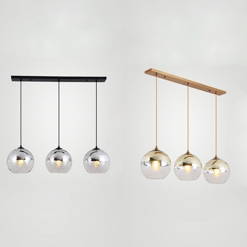 Creative Iron+Glass Globe Pendant Light Decorative Lighting