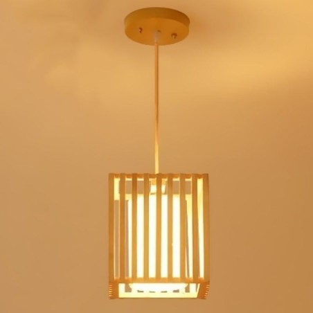 Minimalist Wood Cage Pendant Light Minimalist Wood Cage Pendant Light