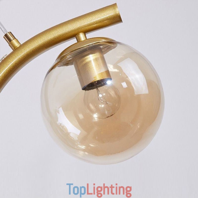 Modern Minimalist Branch Pendant Light 4 Lamp Decorative Light