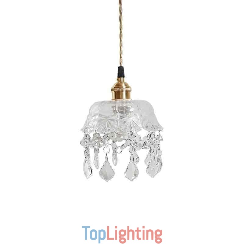 Elegant Glass Pendant Light Single Head Mini Pendant Light