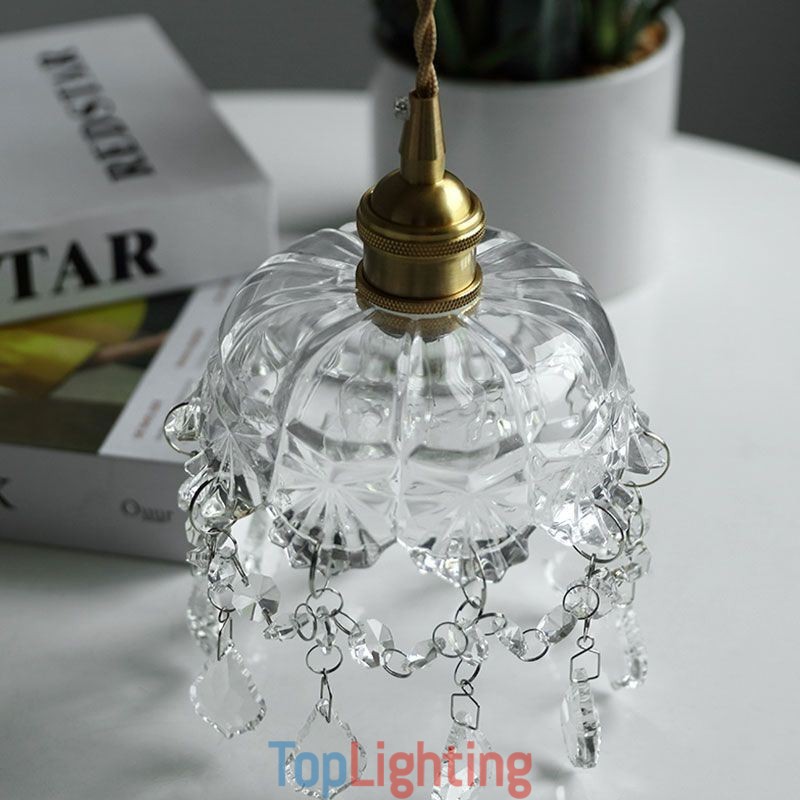 Elegant Glass Pendant Light Single Head Mini Pendant Light