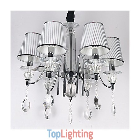 Modern Contemporary Crystal Electroplated Chandelier Modern Contemporary Crystal Electroplated Chandelier