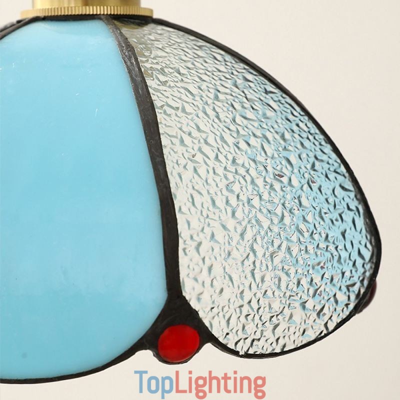 Minimalist Petal Glass Pendant Light Single Head Glass Pendant Lamp