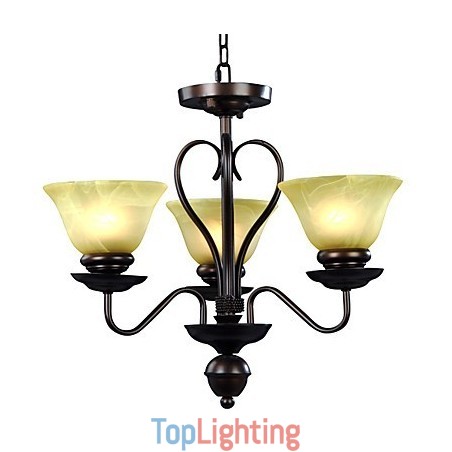 3 light Glass Chandelier 3 light Glass Chandelier