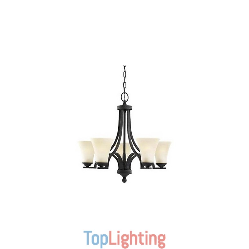 Traditional Classic Painting Chandelier