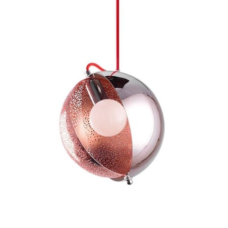 Modern Rose Gold Pendant Light Half Round Glass Lamp Shade Decorative Light Cafe Modern Rose Gold Pendant Light Half Round Glass Lamp Shade Decorative Light Cafe