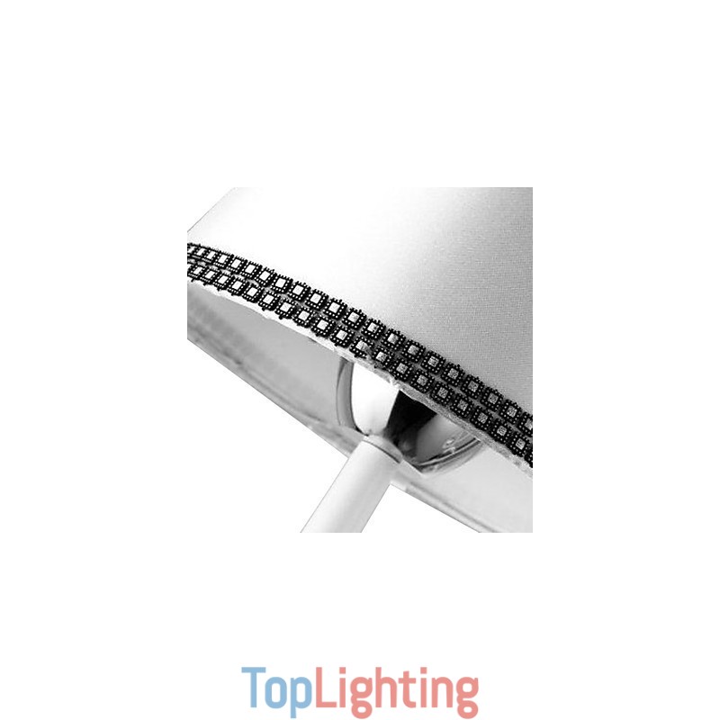 Modern Contemporary Crystal Chrome Metal Chandelier
