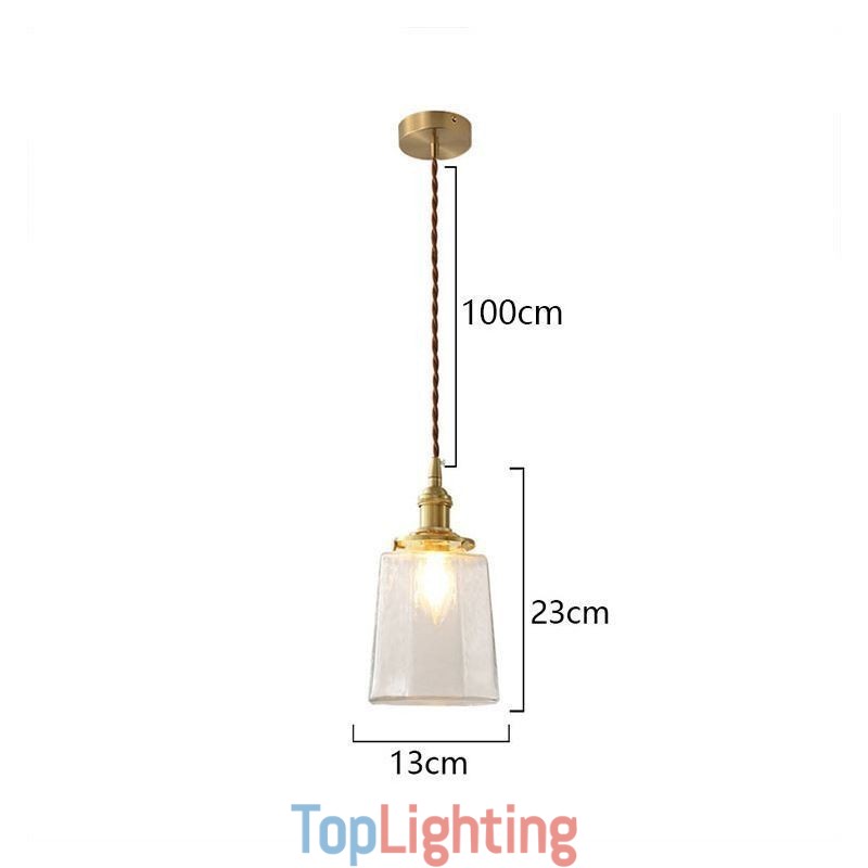 Modern Minimalist Glass Pendant Light Decorative Ceiling Light