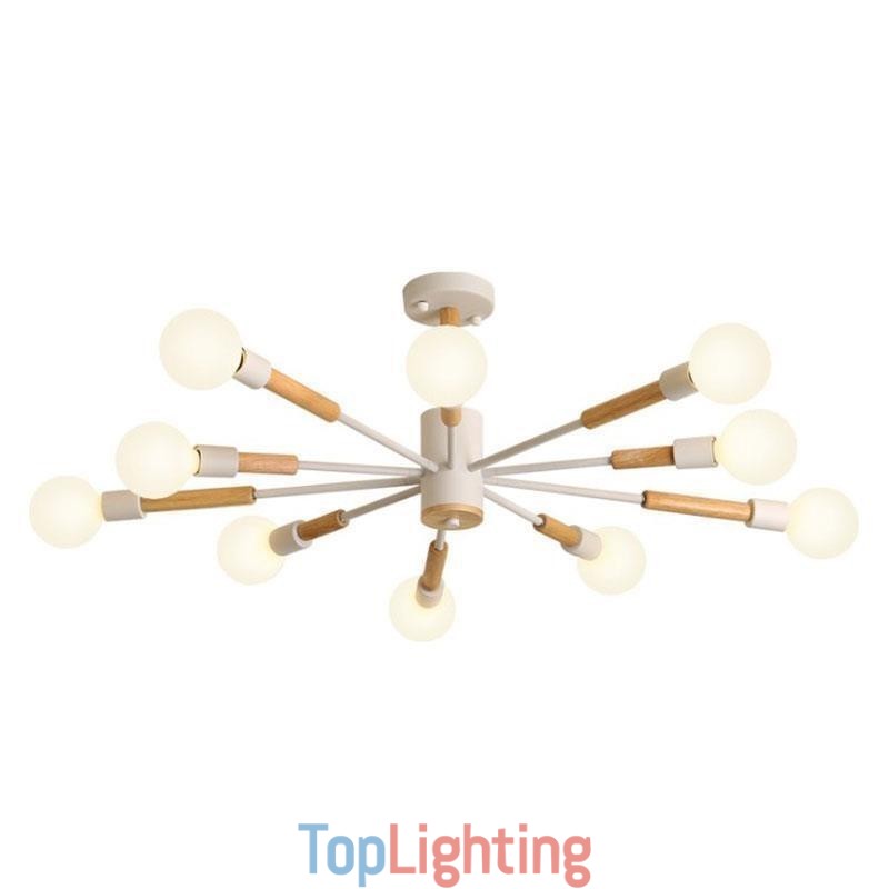 Nordic Pendant Light Creative Magic Bean Log Pendant Light