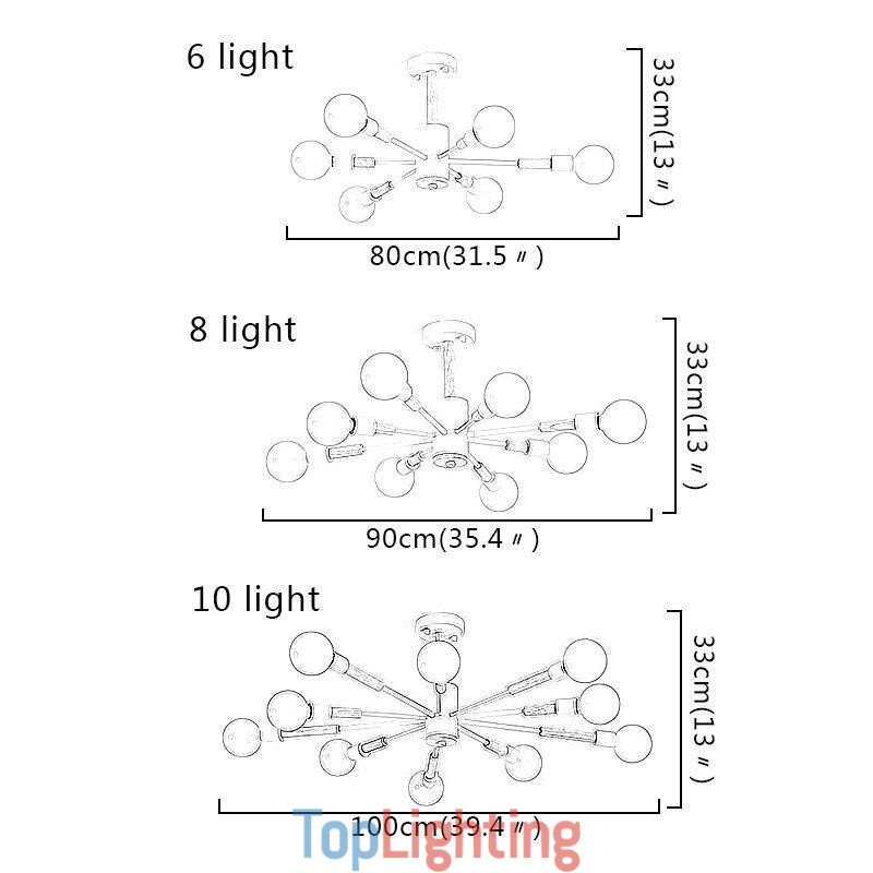 Nordic Pendant Light Creative Magic Bean Log Pendant Light