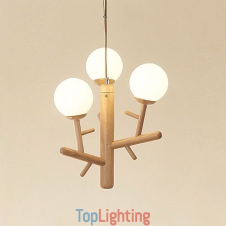 Nordic Creative Wooden Pendant Light Nordic Creative Wooden Pendant Light
