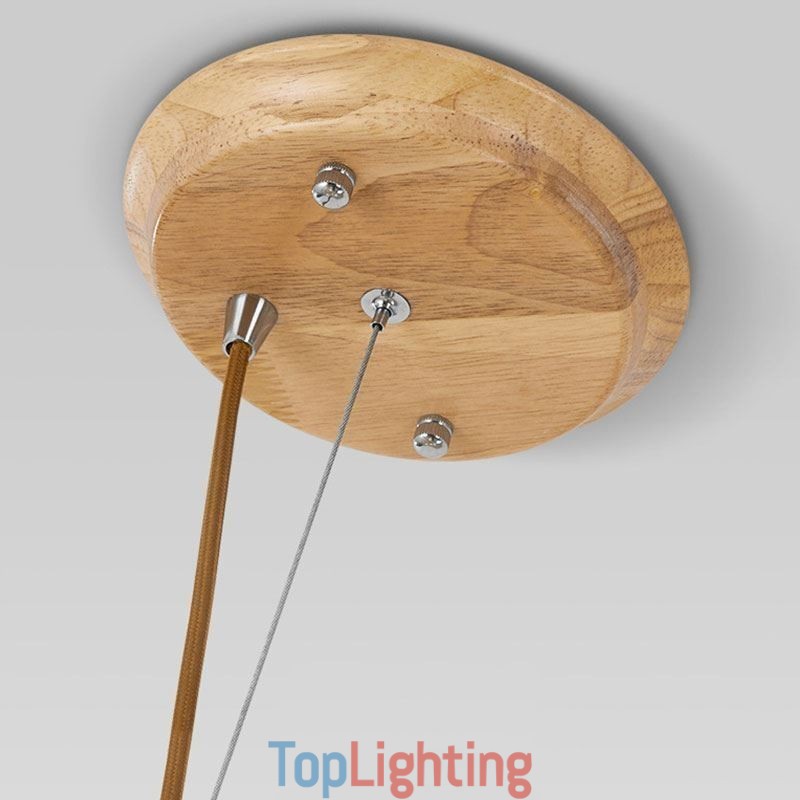 Nordic Creative Wooden Pendant Light