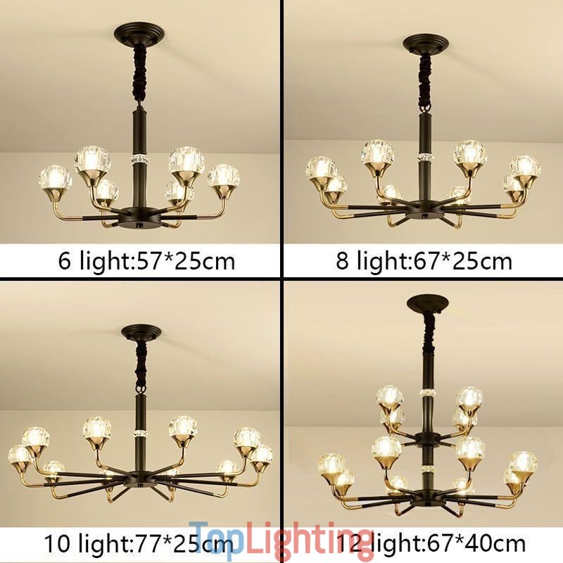 Modern Crystal Pendant Light Elegant Crystal Chandelier