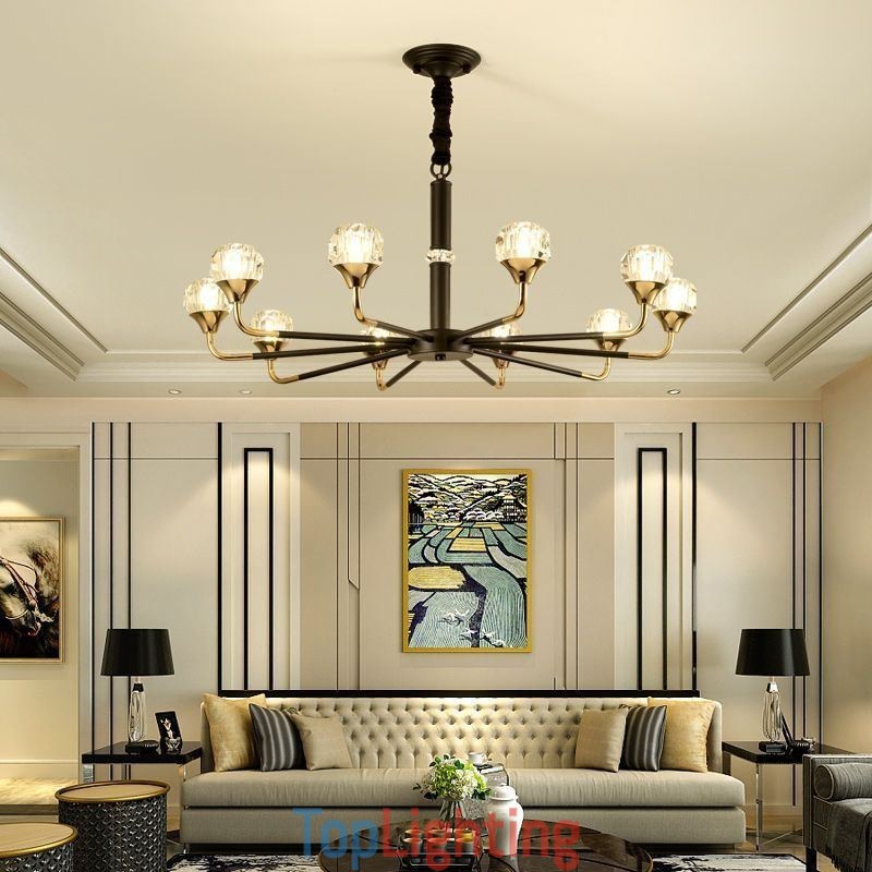 Modern Crystal Pendant Light Elegant Crystal Chandelier
