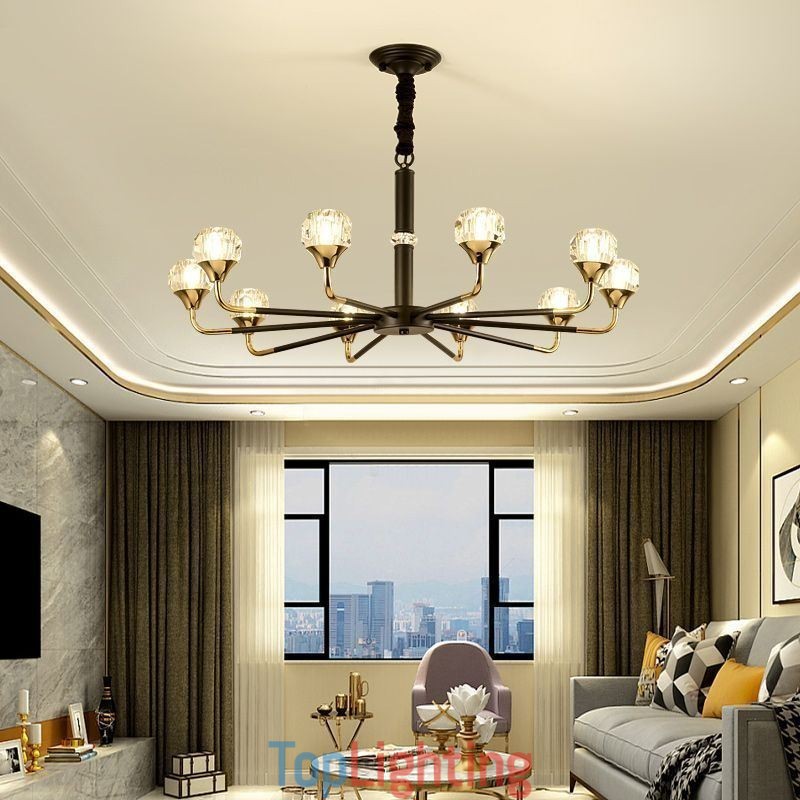 Modern Crystal Pendant Light Elegant Crystal Chandelier